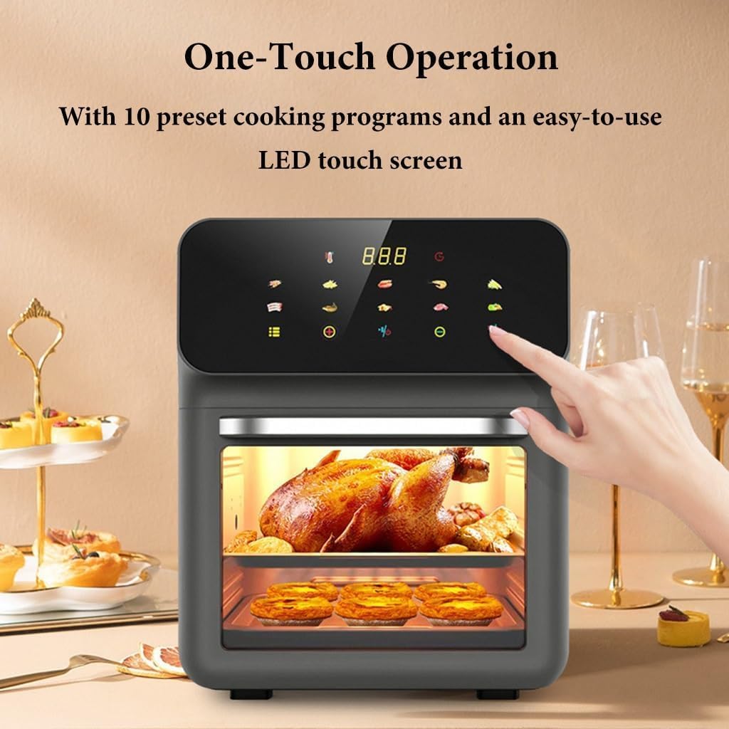 Visual Intelligent Automatic Air Fryer | Smart Oil‑Free Cooking Appliance - Image 2