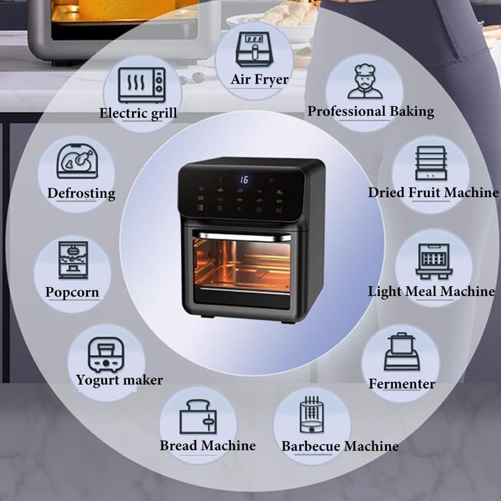 Visual Intelligent Automatic Air Fryer | Smart Oil‑Free Cooking Appliance - Image 3