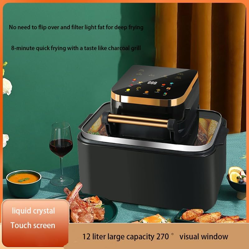 Smart Loop Air Fryer Flip Electric Oven | Multifunctional Oil‑Free Household Cooker - Image 3