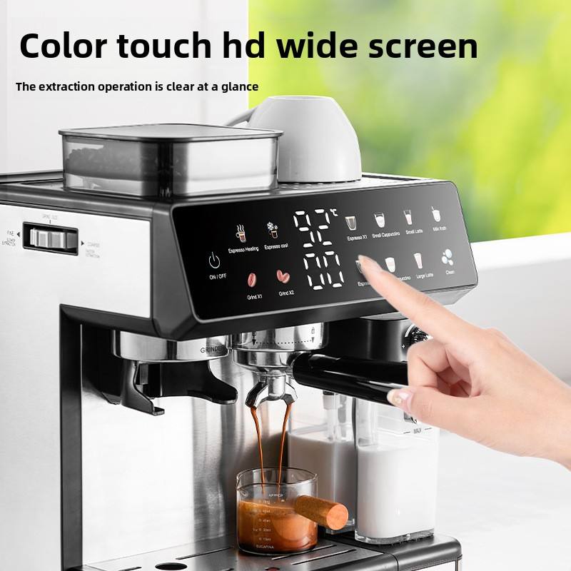 Fully Automatic Coffee Machine | Digital Touch Screen Espresso Maker for Home & Commercial Use - Image 3