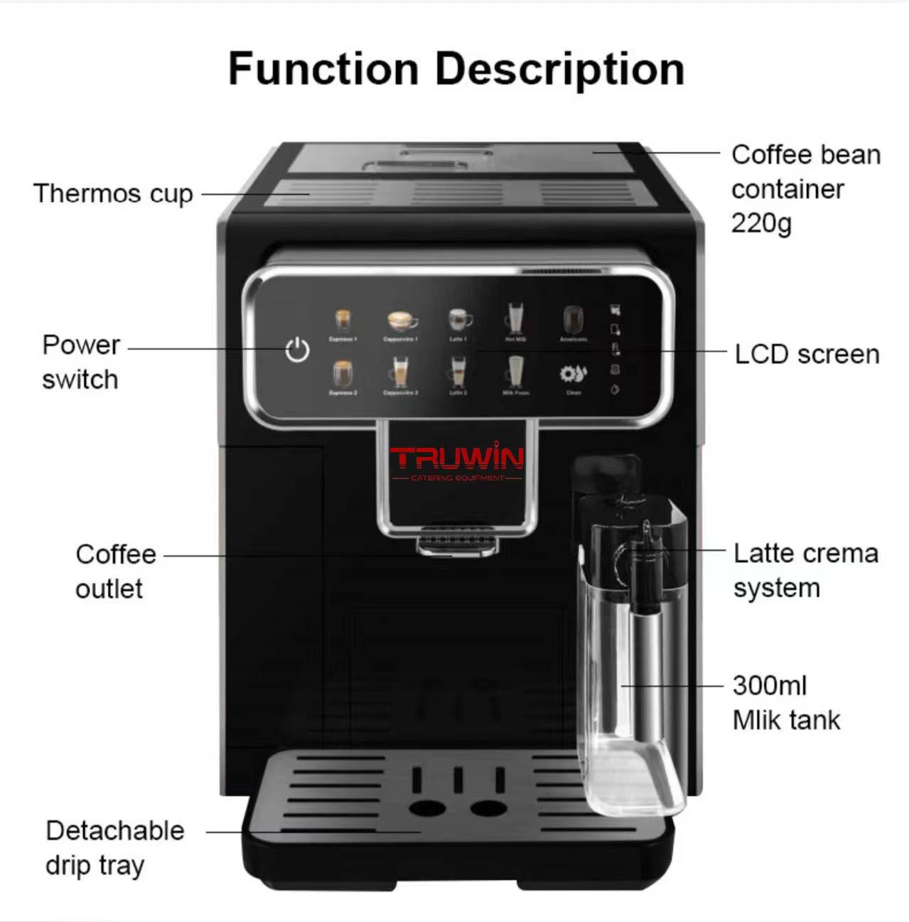 Turkish Coffee Maker | Automatic Smart Electric Espresso Coffee Machine for Home Use - Image 2
