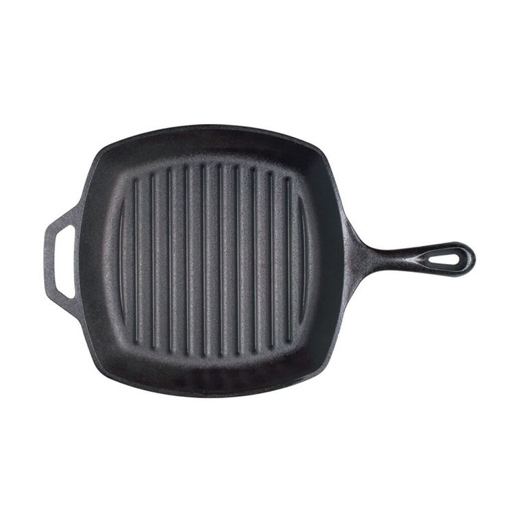 Cast Iron Skillet | Nonstick Frying Pan for Home Kitchen & Outdoor BBQ - Image 2