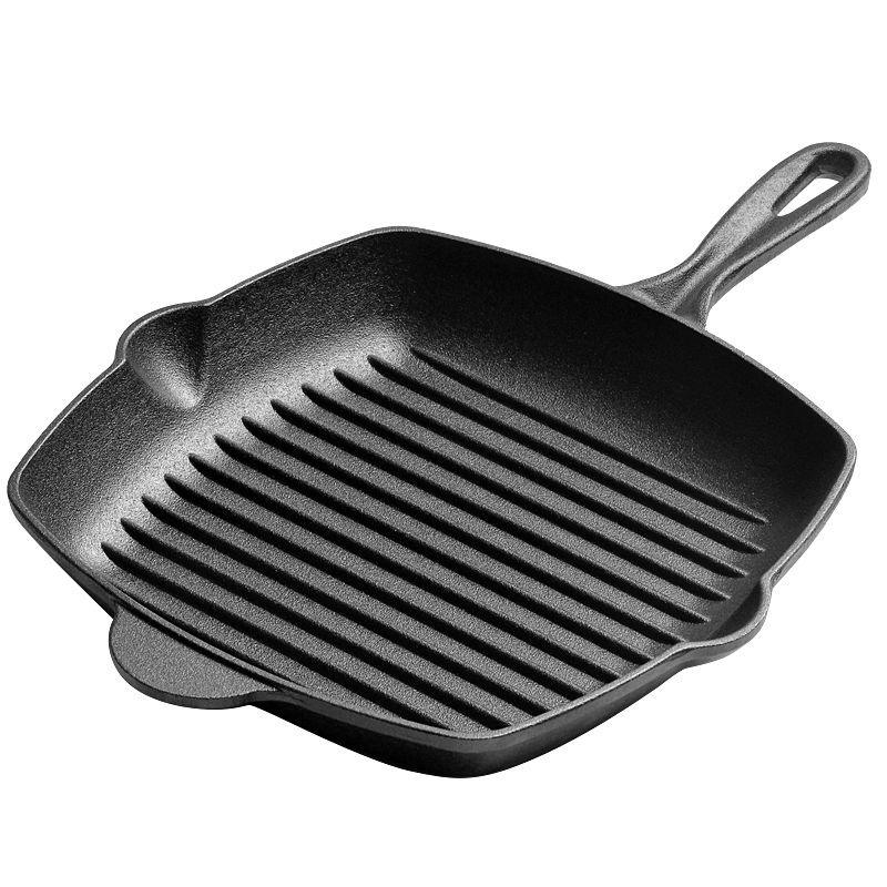 Cast Iron Skillet | Nonstick Frying Pan for Home Kitchen & Outdoor BBQ - Image 3