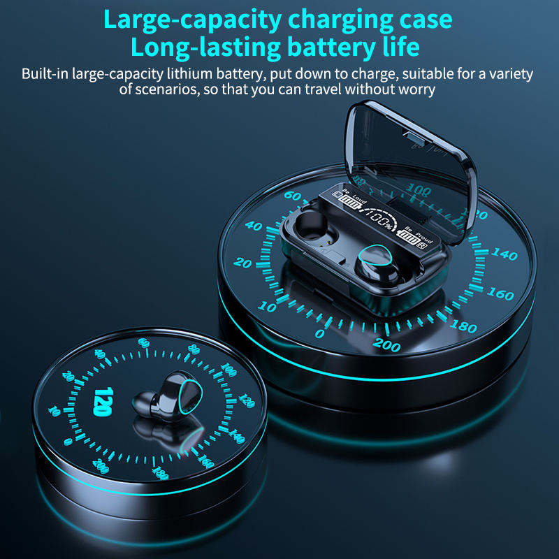 Wireless Earbuds Gaming Headset M10 TWS V5.3 | Digital Display Battery Indicator In‑Ear Airbuds Fone De Ouvido - Image 2