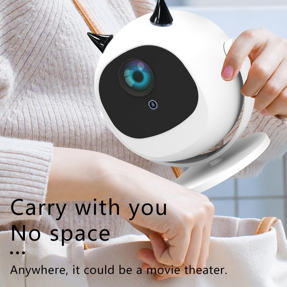 Portable Home Cinema LCD Projector 4K BL360 | Wireless LED Video Projector for Theatre & Outdoor Use - Image 5