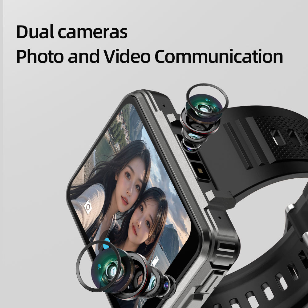 GPS Navigation Smart Watch S999 | Big Screen Waterproof Android 4G SIM Smartwatch with Double HD Camera - Image 3