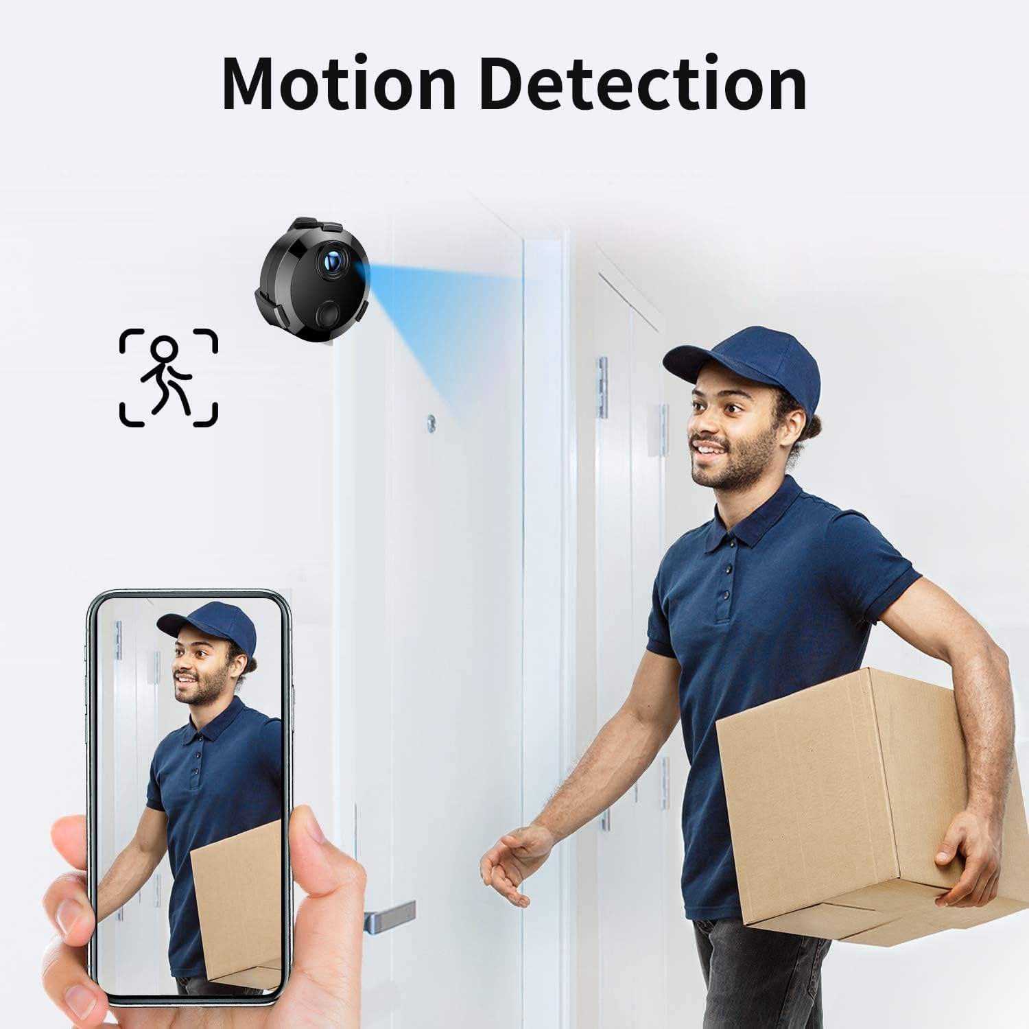 Wireless Indoor Outdoor Camera HDQ15 | 1080P Motion Detection CCTV with Night Vision & Easy Installation - Image 4