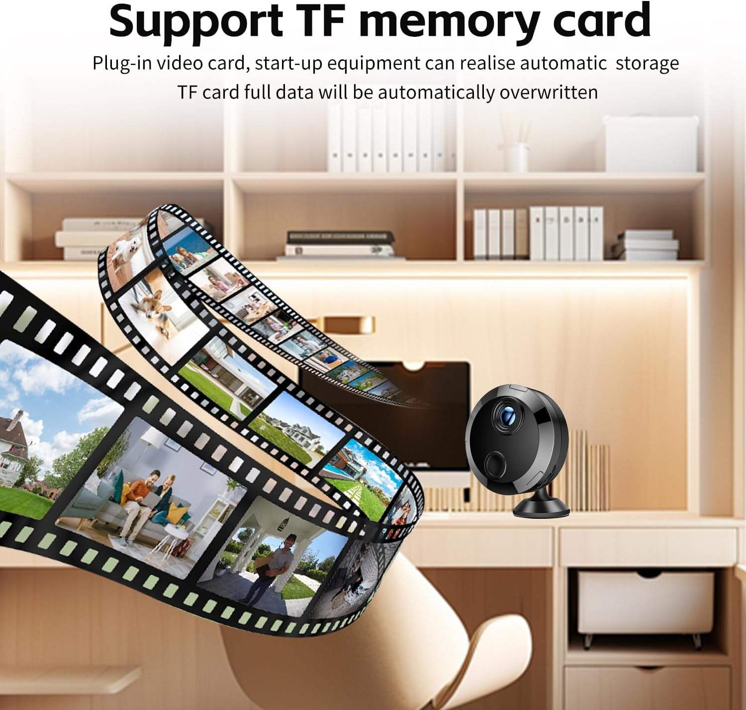 Wireless Indoor Outdoor Camera HDQ15 | 1080P Motion Detection CCTV with Night Vision & Easy Installation - Image 5