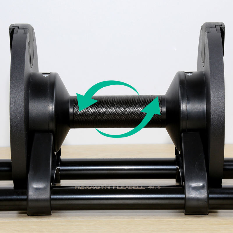 Gen 2 Adjustable Dumbbell Set 32KG–40KG (90LB) | Home Gym Workout Equipment with 2KG Increment Weight System - Image 4