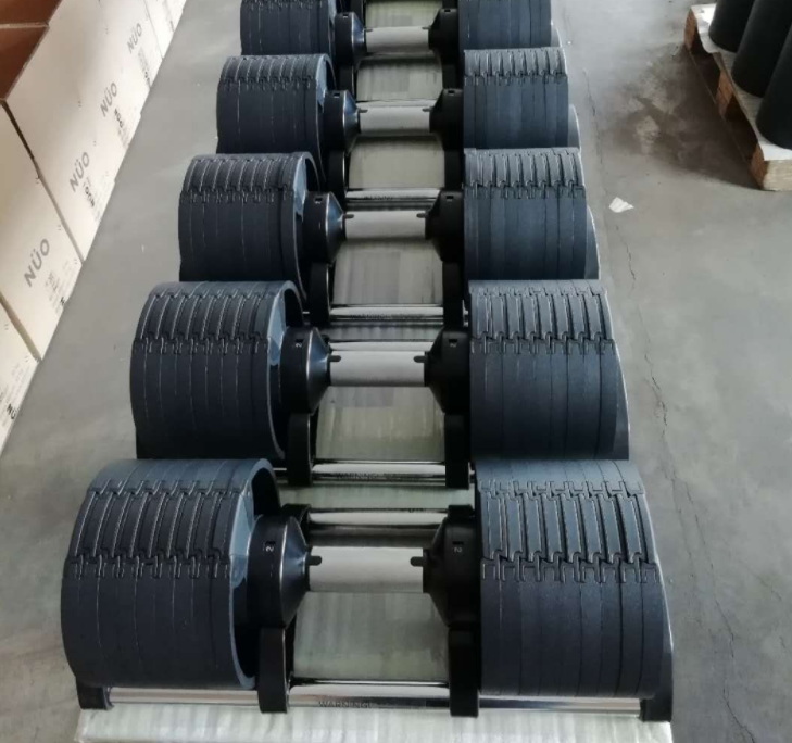 Manufacturer Adjustable Dumbbell Set with Rack 36KG–45KG (80LB–100LB) | 2KG–4KG Increment Home Gym Weight Training Equipment - Image 2