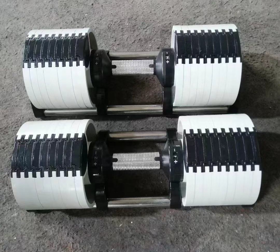 Manufacturer Adjustable Dumbbell Set with Rack 36KG–45KG (80LB–100LB) | 2KG–4KG Increment Home Gym Weight Training Equipment - Image 6