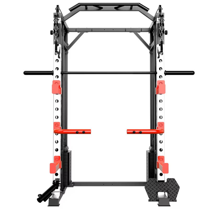 Multi-Functional Smith Machine with Weight Stacks – All-in-One Squat Rack Gym Equipment for Home & Commercial Fitness - Image 3
