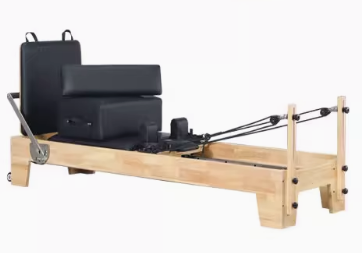 MJD-W15 Pilates Reformer Machine – Oak Wood Multifunction Fitness Equipment for Studio & Home Gym Use - Image 5