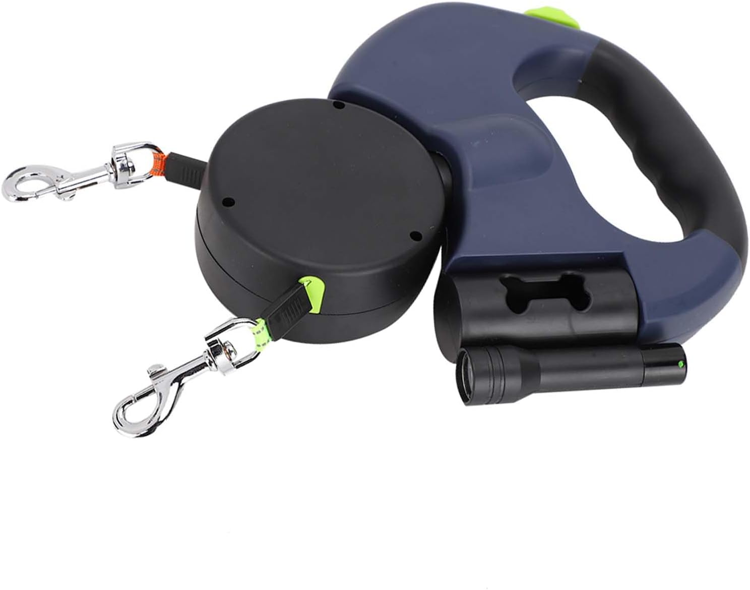 Outdoor Multi-Dog Walking Leash – Automatic Double Telescopic 2-in-1 Eco-Friendly Solid Plastic Ribbon with 360° Anti-Tangle – Wholesale - Image 3