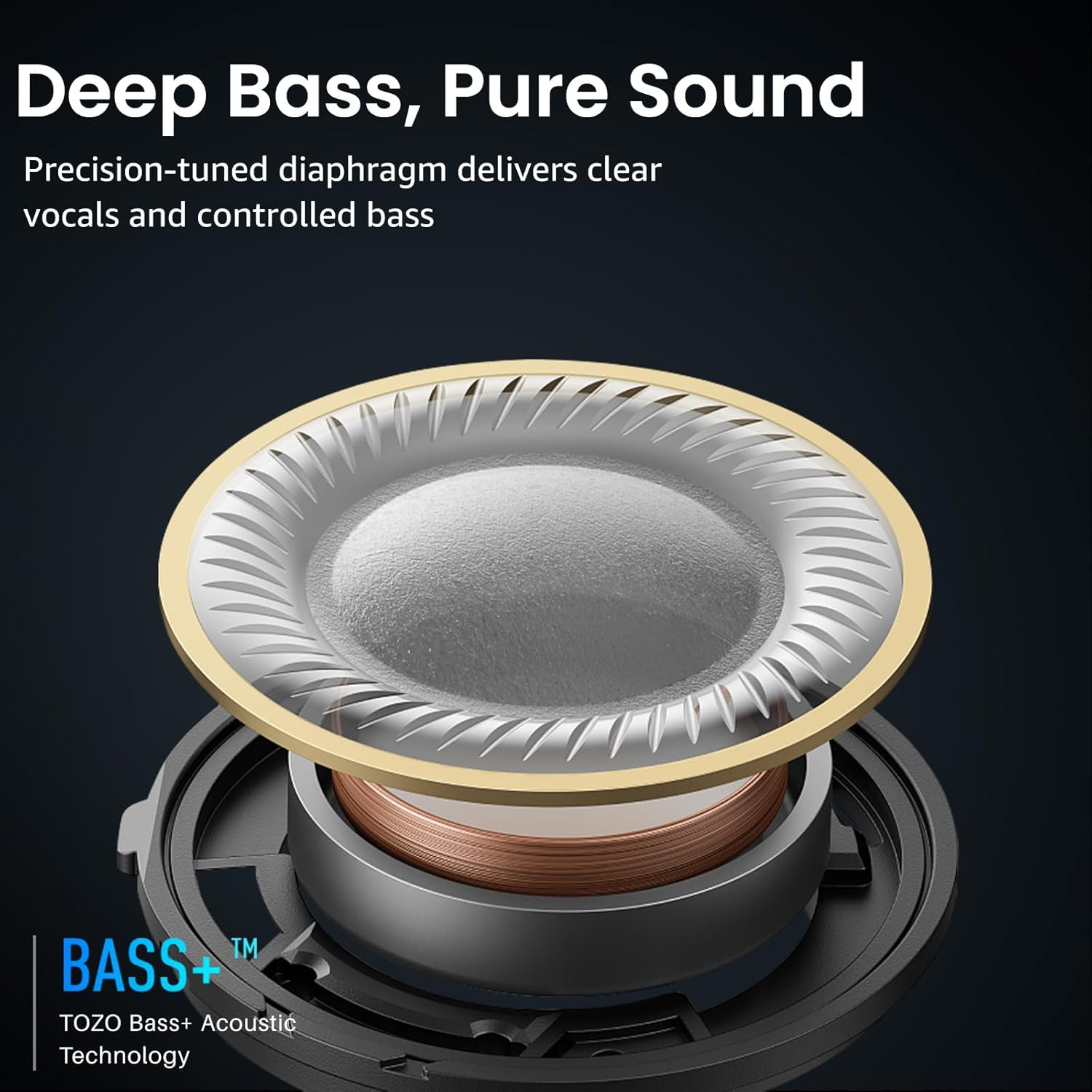 Wireless Earbuds Bluetooth 5.3 – Lightweight in Ear IPX5 Waterproof Headphones – 2 Mic AI Calls – Premium Bass with Charging Case – 32 Presets EQ via App - Image 2