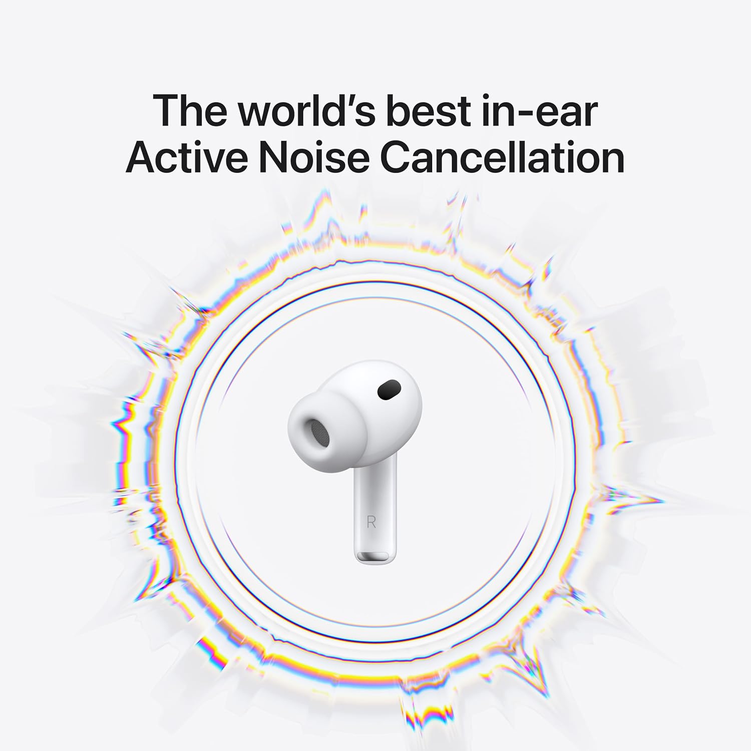 Apple AirPods Pro 3 Wireless Earbuds – Active Noise Cancellation – Live Translation – Heart Rate Sensing – Hearing Aid Feature – Bluetooth Headphones – Spatial Audio – USB C Charging - Image 2