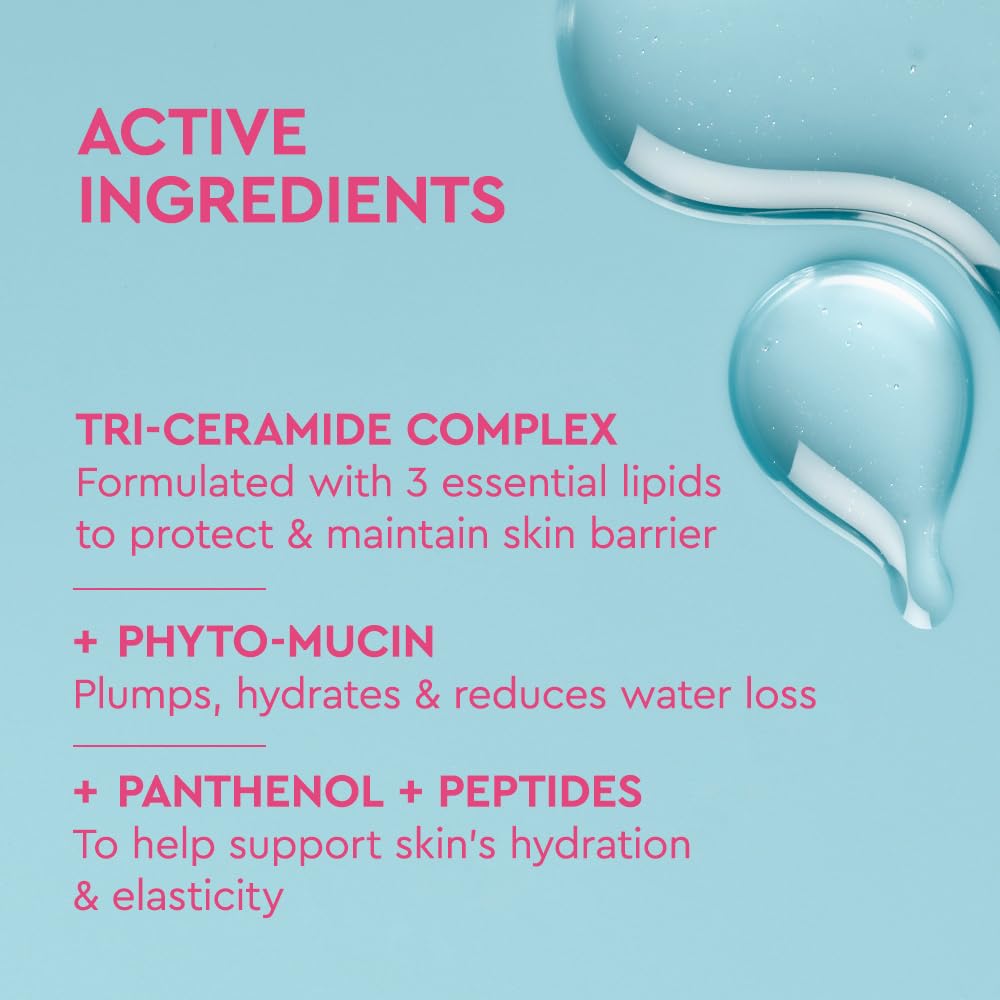 Phyto-Mucin Glow Serum – Mucin Face Serum for Glass Skin – Plumps, Primes and Hydrates – Flawless Primer and Makeup Base – Strengthens Skin Barrier – 1.35 fl.oz - Image 3