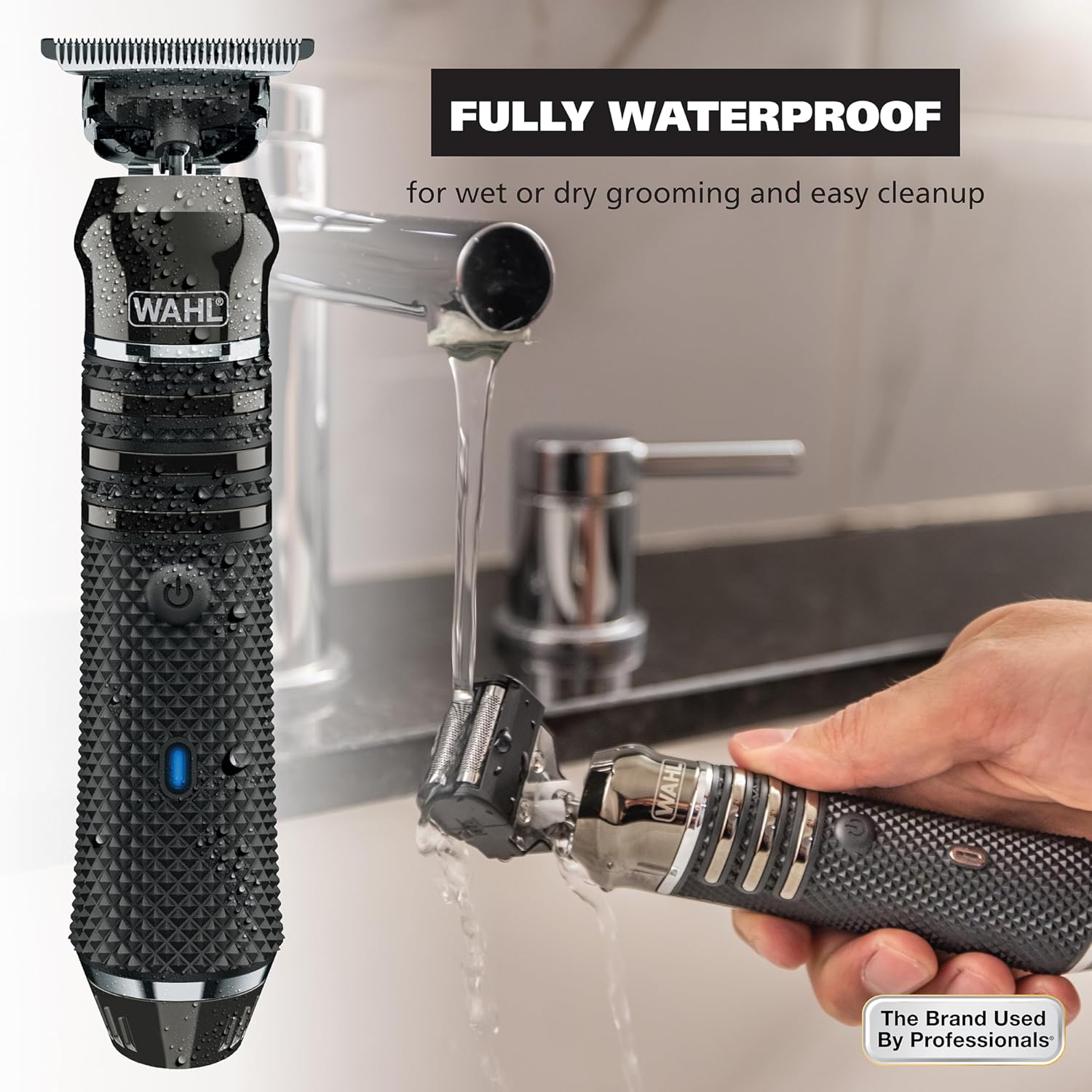 High Visibility Skeleton Style Trimmer – Lithium Ion Cordless USB Rechargeable All in One Shaving and Close Cutting Beard Trimmer for Men with Near Zero Gap Blade - Image 6