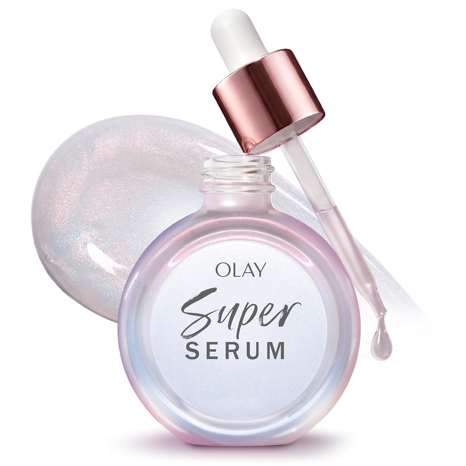 Glow Serum for Face – Niacinamide, Vitamin C & E, Collagen Peptides, AHA | 5-in-1 Brightening, Hydrating & Anti-Aging (1 oz)