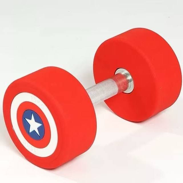 Captain America Steel-Coated Adjustable Dumbbell Set 2.5kg–50kg | Home Gym Free Weights for Men & Women Strength Training - Image 2