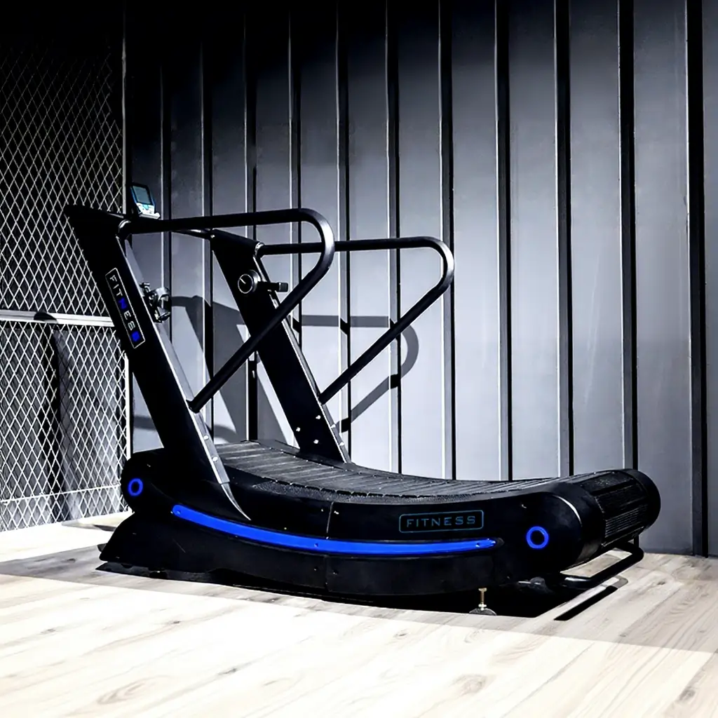 Commercial Curved Non-Motorized Treadmill – Mechanical Non-Powered Running Machine with Calorie Function for Home Gym & Personal Training - Image 5
