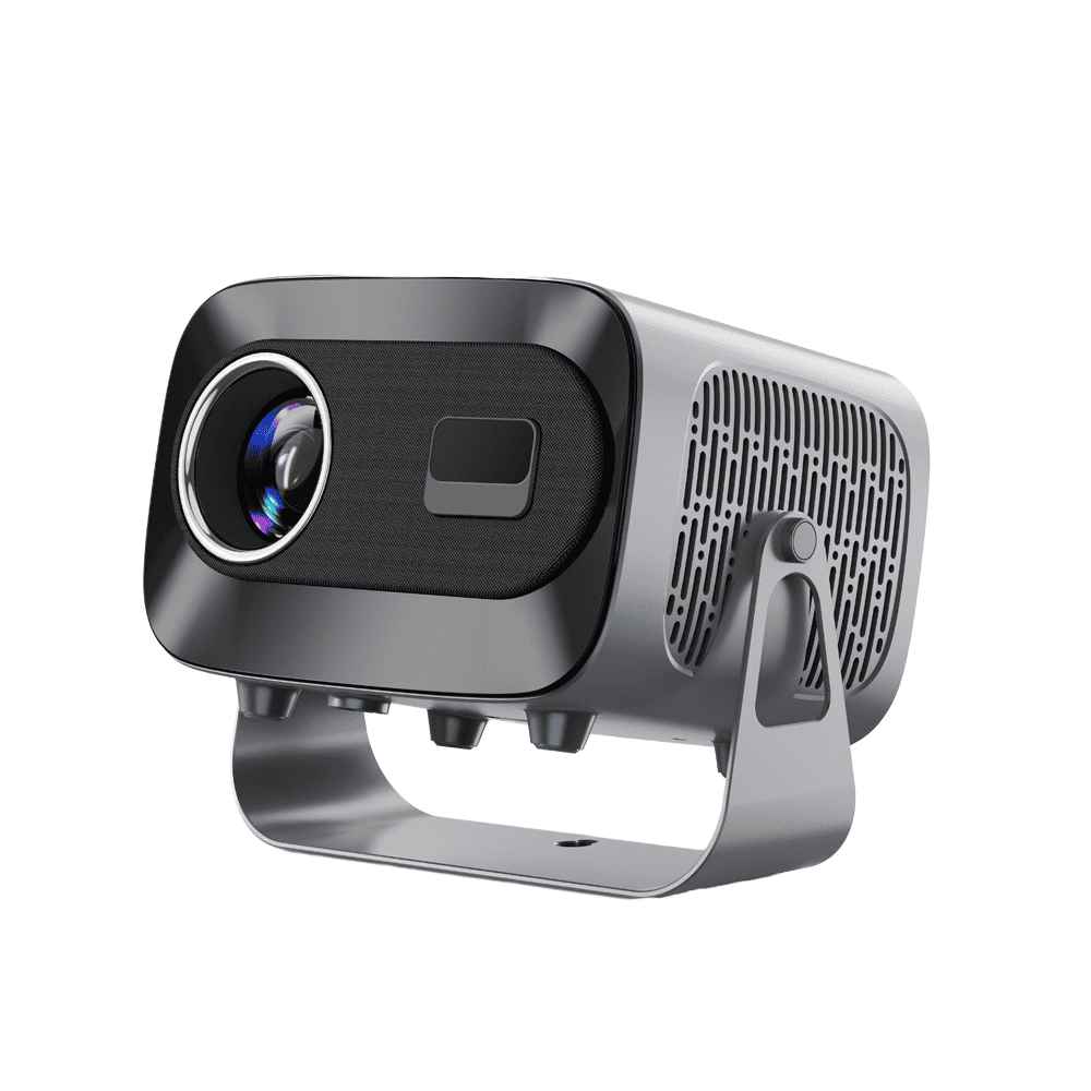 Portable 4K Smart Projector USB HY320 | Android Mini Cinema Projector with WiFi, 3D Video & LED Lamp - Buy Online at SimraCart