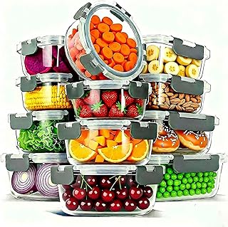 Glass Food Storage Set